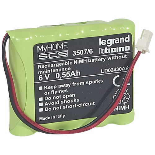 Батарея для сирены внутр. 6В | код 067516 |  Legrand